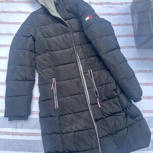 Tommy Hilfiger Gray and Red Jacket